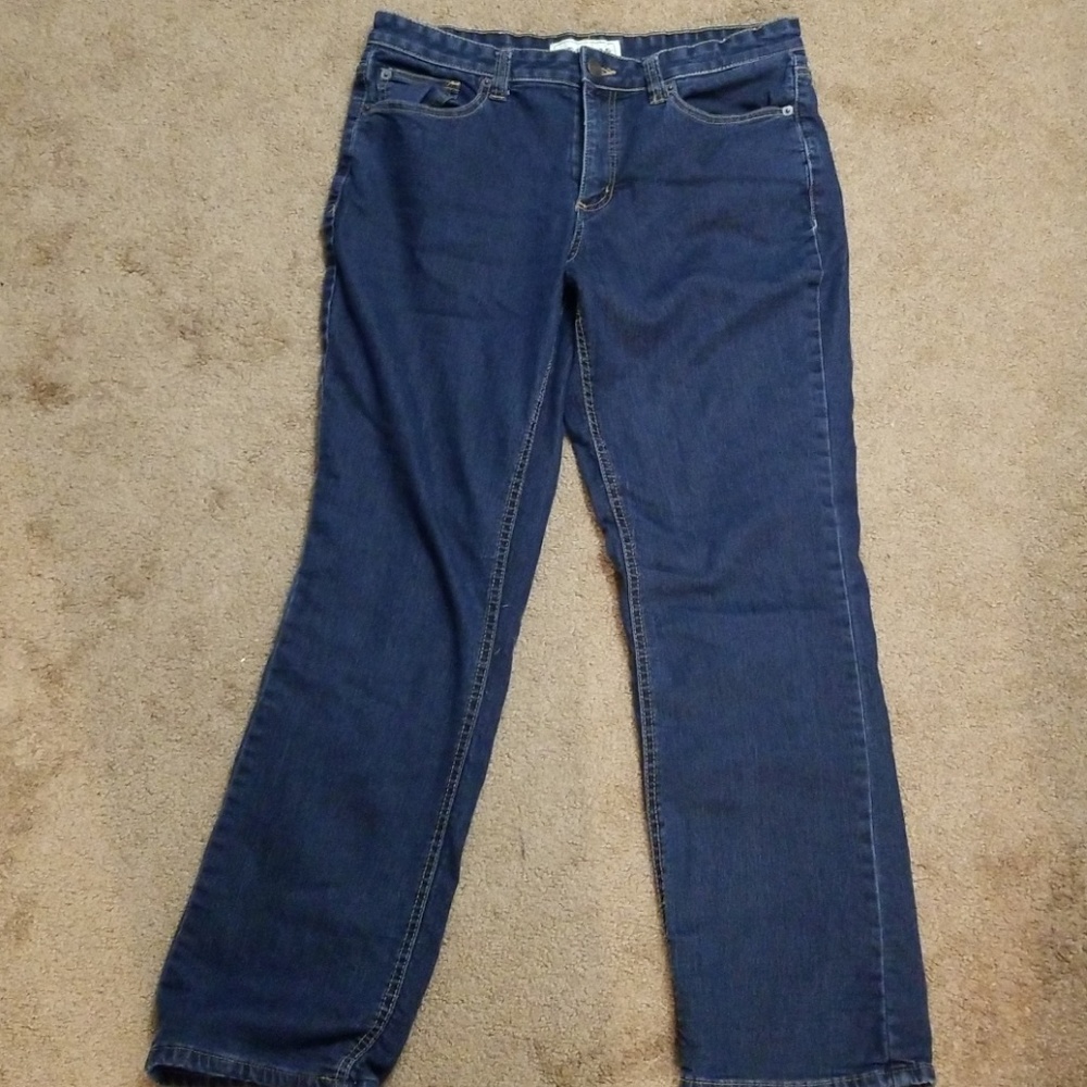 Fleece lined jeans